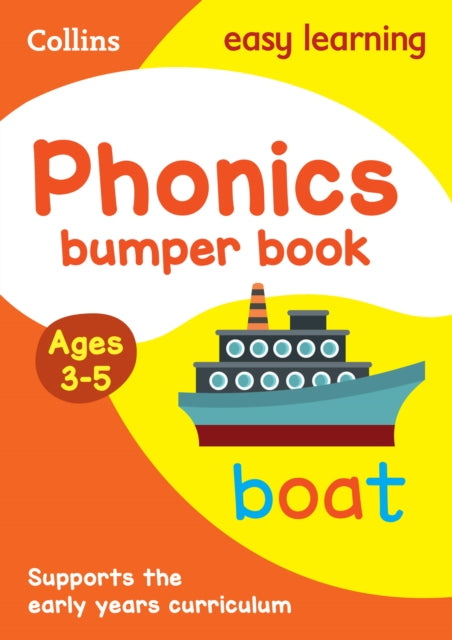 Phonics Bumper Book Ages 3-5 : Ideal for Home Learning-9780008275433