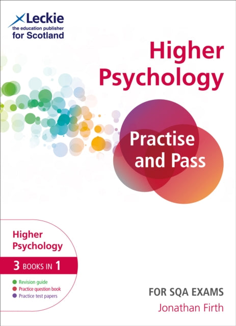 Practise and Pass Higher Psychology Revision Guide for New 2019 Exams : Revise Curriculum for Excellence Sqa Exams-9780008314590