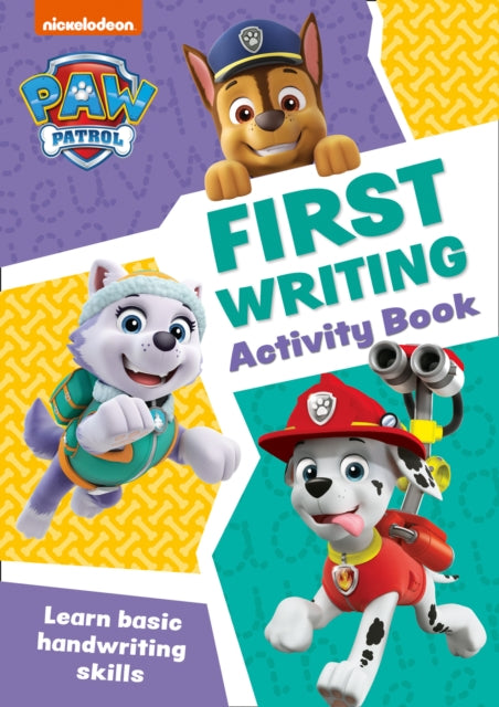 PAW Patrol First Writing Activity Book : Get Set for School!-9780008461522