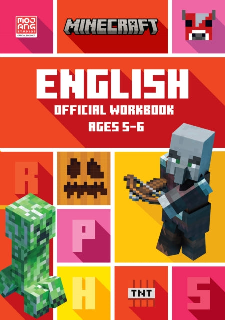 Minecraft English Ages 5-6 : Official Workbook-9780008462802