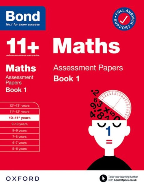 Bond 11+: Bond 11+ Maths Assessment Papers 10-11 yrs Book 1: For 11+ GL assessment and Entrance Exams-9780192776419