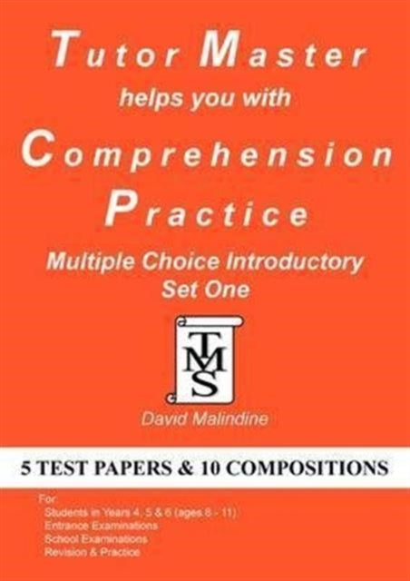 Tutor Master Helps You with Comprehension Practice - Multiple Choice Introductory Set One-9780955590955