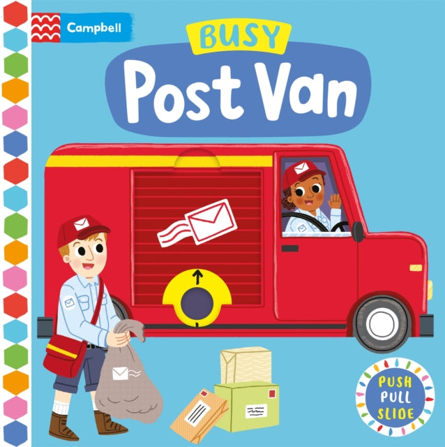 Busy Post Van : A Push, Pull and Slide Book-9781035008322