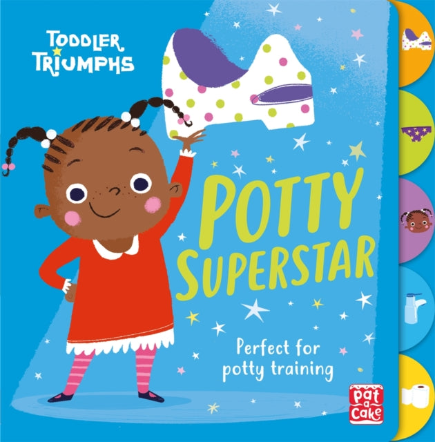 Toddler Triumphs: Potty Superstar : A potty training book for girls-9781526381514