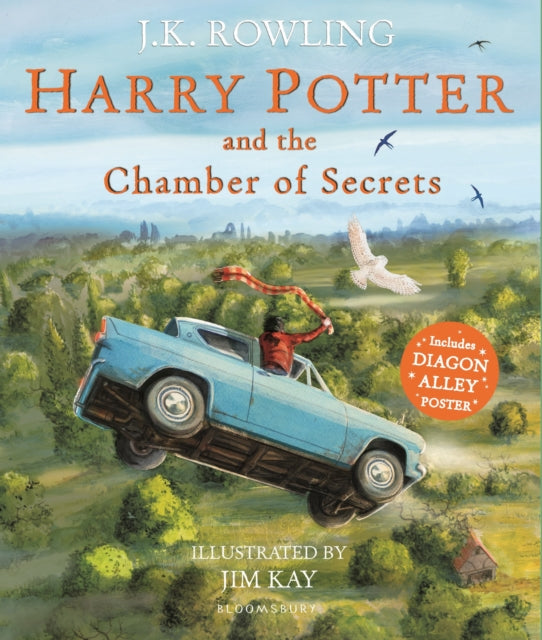 Harry Potter and the Chamber of Secrets : Illustrated Edition-9781526609205