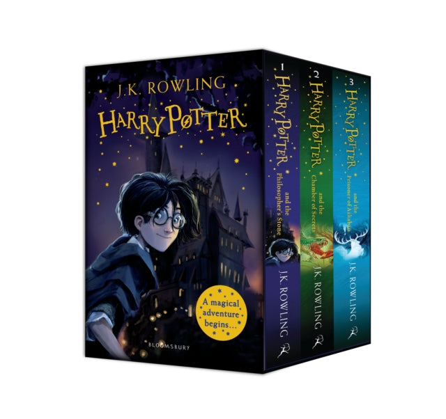 Harry Potter 1-3 Box Set: A Magical Adventure Begins-9781526620293