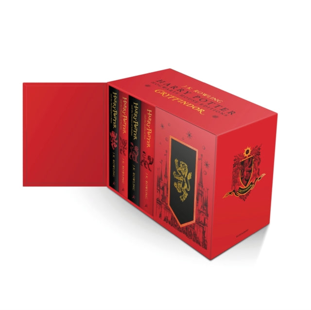 Harry Potter Gryffindor House Editions Hardback Box Set-9781526624529