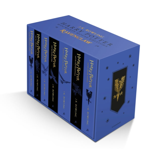 Harry Potter Ravenclaw House Editions Paperback Box Set-9781526624536