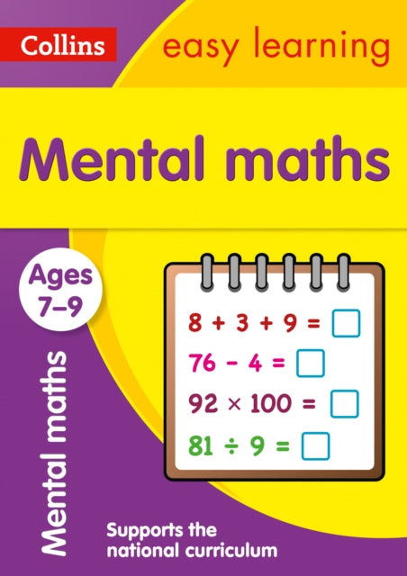 Mental Maths Ages 7-9 : Prepare for School with Easy Home Learning-9780008134235