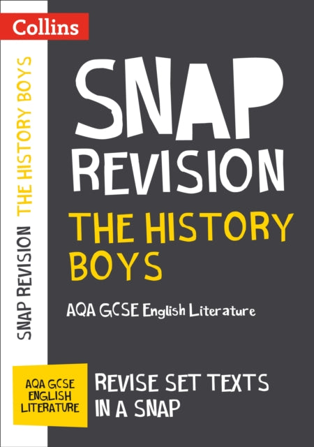 The History Boys: AQA GCSE 9-1 English Literature Text Guide : Ideal for Home Learning, 2022 and 2023 Exams-9780008247171