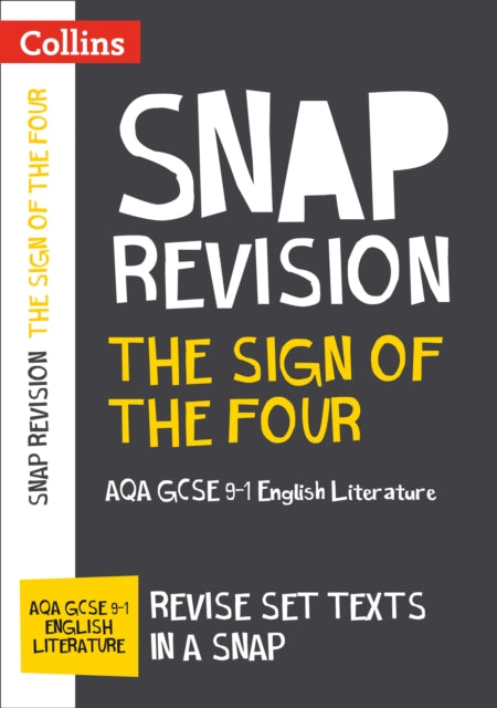 The Sign of Four: AQA GCSE 9-1 English Literature Text Guide : Ideal for Home Learning, 2023 and 2024 Exams-9780008306632