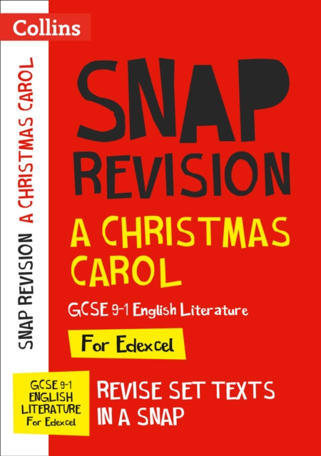 A Christmas Carol: Edexcel GCSE 9-1 English Literature Text Guide : Ideal for Home Learning, 2022 and 2023 Exams-9780008353056