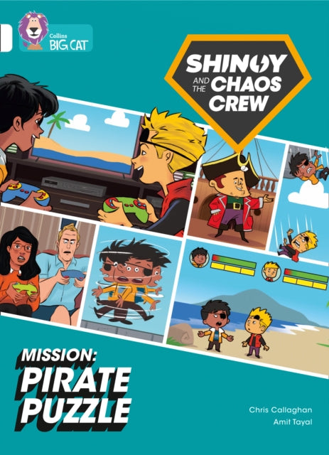 Shinoy and the Chaos Crew Mission: Pirate Puzzle : Band 10/White-9780008454708