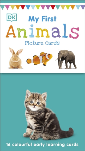 My First Animals : 16 colourful early learning cards-9780241439258