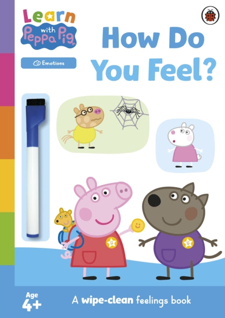 Learn with Peppa: How Do You Feel? : Wipe-Clean Activity Book-9780241601853