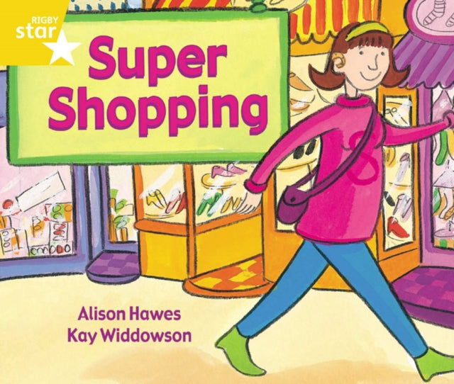 Rigby Star Guided 1 Yellow Level: Super Shopping Pupil Book (single)-9780433026761