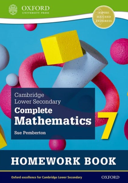 Cambridge Lower Secondary Complete Mathematics 7: Homework Book - Pack of 15 (Second Edition)-9781382018722