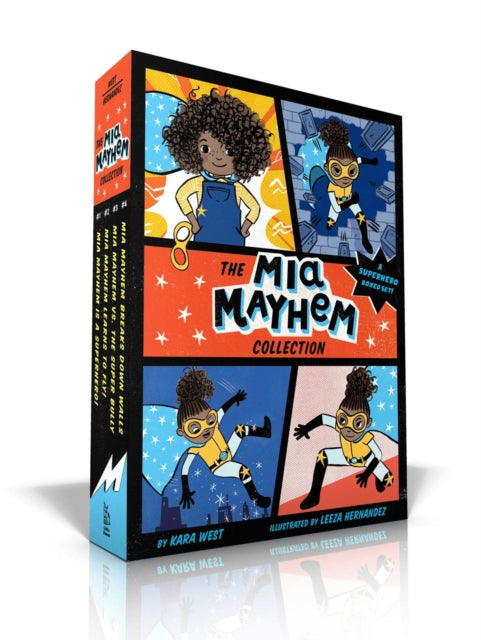 The Mia Mayhem Collection (Boxed Set) : Mia Mayhem Is a Superhero!; Mia Mayhem Learns to Fly!; Mia Mayhem vs. The Super Bully; Mia Mayhem Breaks Down Walls-9781534446403