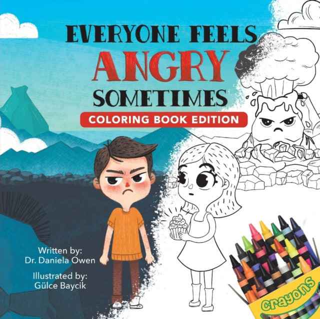 Everyone Feels Angry Sometimes : Coloring Book Edition-9781956462845